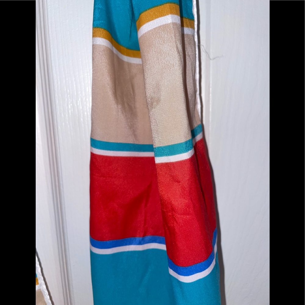 Vintage Jonathan Logan Color Block Scarf